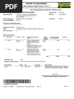 Income Tax Department: Computerized Payment Receipt (CPR - It)