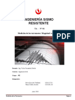 Medición de Terremotos - Sismos