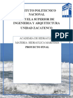 Proyecto de Hidráulica Marítima