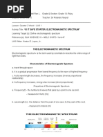 Science 10 Quarter 2 LAS 1-5