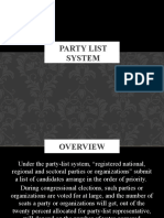 Party List System