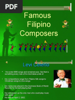 Famous Filipino Composers