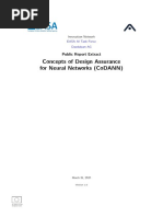 EASA DDLN Concepts of Design Assurance For Neural Networks CoDANN