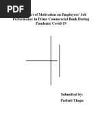 The Impact of Motivation On Employees' Job Performance in Prime Commercial Bank During Pandemic Covid-19