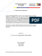 Consejo Comunal-Constancia de Residencia