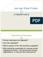 Masyarakat Dan Etika Profesi: Cyberethics