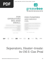 Separators, Heater-Treaters, and Pressure in Oil & Gas Production - Greasebook