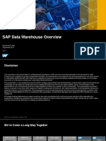 SAP Data Warehouse Overview