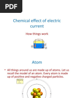 Chemical Effect of Current