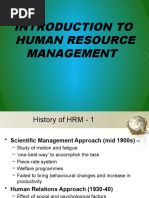 Intro To HRM 2020