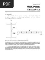 Chapter N Shear Center