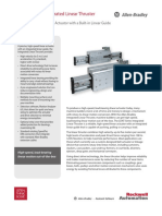 Allen-Bradley® Integrated Linear Thruster: An Iron Core Linear Motor Actuator With A Built-In Linear Guide