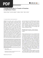 Changing Racial Bias by Transfer of Functions