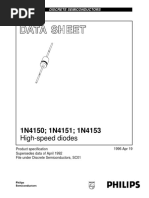 Data Sheet: High-Speed Diodes