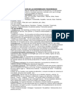 Clasificación de Las Enfermedades Transmisibles