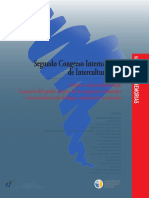 Segundo Congreso Internacional de Interculturalidad