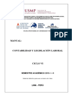 Manual Contabilidad y Legislación Laboral - 2013 - I - II