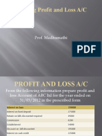 Bnaking Profit and Loss Account 1