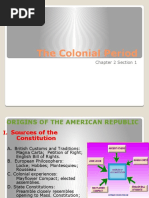 CH 2 Sec 1 Colonial Period