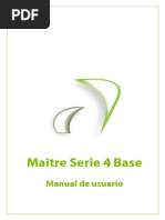 Manual Software Maitre Serie 4 Base