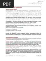 GATE 2021 Syllabus For Geology and Geophysics