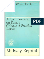 A Commentary On Kant's Critique of Practical Reason (UCP 1960) - L.W. Beck