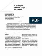 GRINDEM Epidemiologic Survey of Thrombocytopenia in Dogs