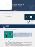 Semana 14-Analisis de Sensibilidad y de Escenarios Beneficio Costo