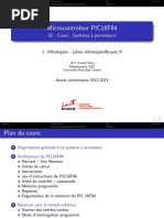 Microcontroleur PIC16F84 - II2 - Cours Systèmes À Processeurs - HTTP - Cours - Villemejane.net - Geii - WPFB - DL 16