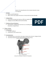 Fractures Part I: Physiology of The Bone 1. Biochemistry of Bone