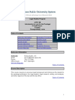 LSTD 100 Syllabus