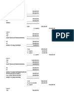 Excel Solution For Admission by Investment and Withdrawal