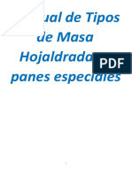 Manual de Tipos de Masa Hojaldradas