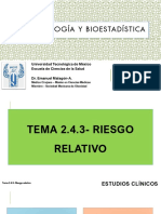 Pdfclase 2e - Epidemiometría - Riesgo Hasta Impacto Potencial