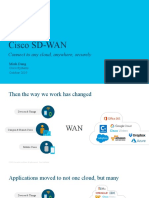 Cisco SD-WAN: Connect To Any Cloud, Anywhere, Securely