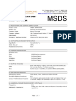 Material Safety Data Sheet Green Tea Powder