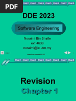 Software Engineering (C++) DDE 2023