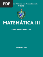 Matematica III - Guia Del Alumno - Gonzalez Sanchez, Carmen Carida