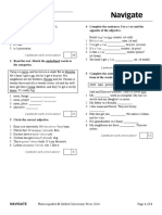 Unit Test 3A: 2 Points For Each Correct Answer