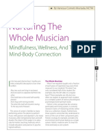 Nurturing The Whole Musician: Mindfulness, Wellness, and The Mind-Body Connection