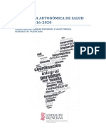 Estrategia Autonomica Salud Mental 2016-2020