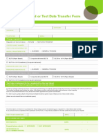 IELTS Request For Refund or Test Date Transfer Form