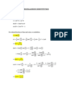 Miscellaneous Substitution