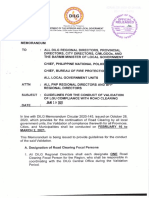 DILG-2021-68-Guidelines For The Conduct of Validation of LGU Compliance With Road Clearing