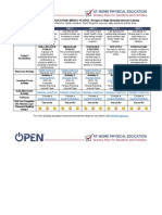 ACTIVE HOME PHYSICAL EDUCATION: MIDDLE SCHOOL 30 Days of High Intensity Interval Training