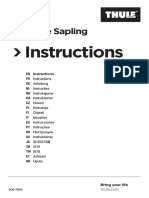 Thule Sapling Instructions 1