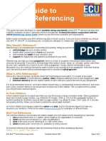 Quick Guide To Apa 7 Referencing: Why Should I Reference?