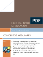 Tema - 1 - Conceptos - Medulares