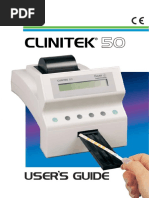 Bayer - Clinitek 50 - User Manual