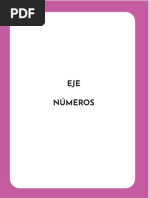 Cuadernillo Eje Numeros